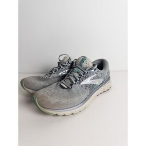 Brooks Glycerin 17 Running Shoes Womens US 10 Gray CM 27 EUR 42 Athletic Lace Up